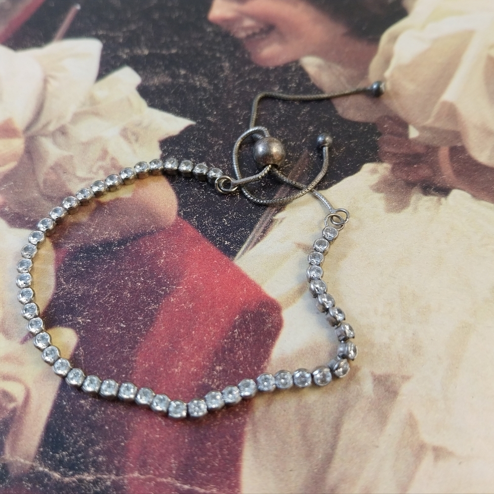 Sterling Silver Adjustable Bracelet - Picture 11 of 13